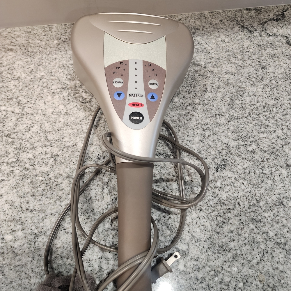 Homedics Gray Handheld Massager